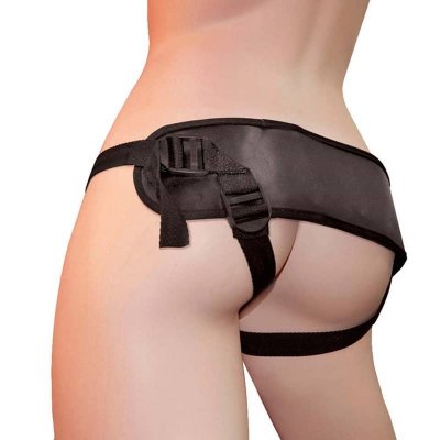 All American Whoppers Universal Strap-On Harness In Black