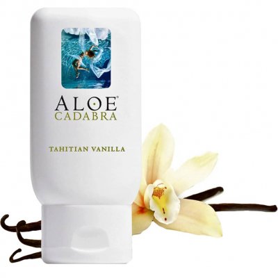 Aloe Cadabra Organic Lubricant In Tahitian Vanilla Flavor 2.5 Oz