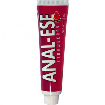Anal-Ese Desensitizing Anal Lubricant In Strawberry 1.5 Oz