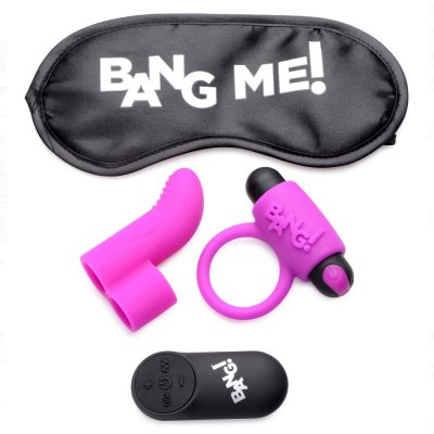 Bang! Rechargeable Couple's Sex Toys Kit with Remote Control