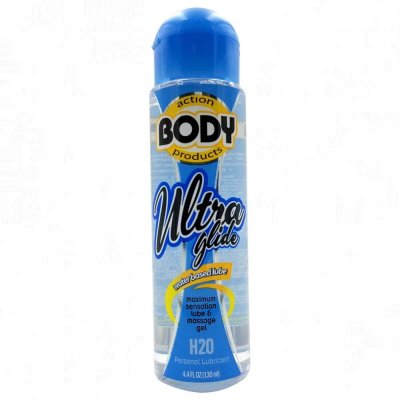 Body Action Ultra Glide Personal Water Based Lubricant 4.4 Oz
