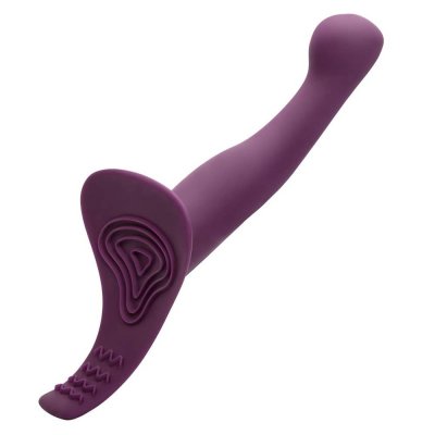 Calexotics Her Royal Harness Me2 Silicone Vibrating Probe Purple