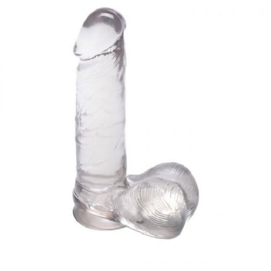 CalExotics Jelly Royale 6 inch Realistic Dildo In Clear