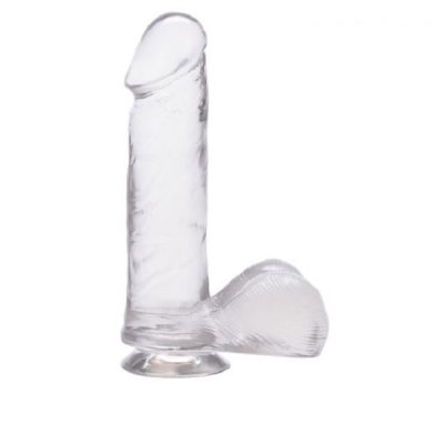 CalExotics Jelly Royale 7.25 inch Realistic Dildo In Clear