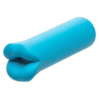 CalExotics Kyst Lips Rechargeable Silicone Bullet Vibe - Blue