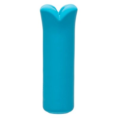 CalExotics Kyst Lips Rechargeable Silicone Bullet Vibe - Blue