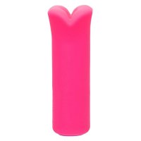 CalExotics Kyst Lips Rechargeable Silicone Bullet Vibe - Pink