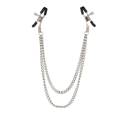Calexotics Nipple Play Tiered Nipple Clamps In Silver
