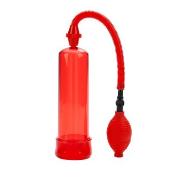 CalExotics Optimum Series Fireman's Penis Pump In Red