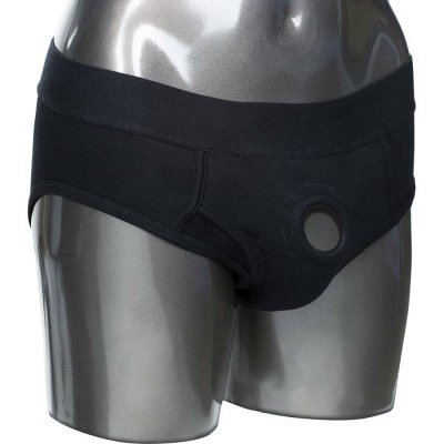 CalExotics Packer Gear Brief Harness L/XL In Black