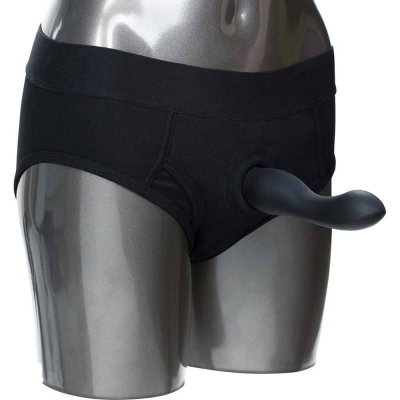 CalExotics Packer Gear Brief Harness M/L In Black