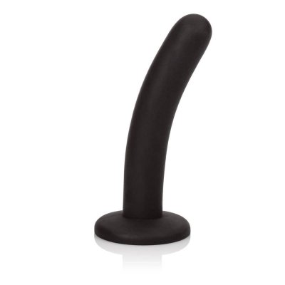 Calexotics Silicone Pegging Probe with Suction Cup In Black