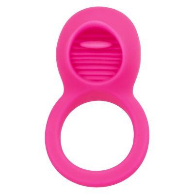 Calexotics Silicone Rechargeable Teasing Tongue Cock Ring