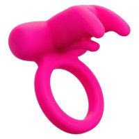 Calexotics Silicone Rechargeable Triple Clit Flicker Cock Ring