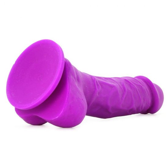 Colours Pleasures 5 inch Silicone Dildo In Purple