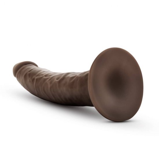 Dr. Skin 7 inch Cock with Suction Cup In Chocolate