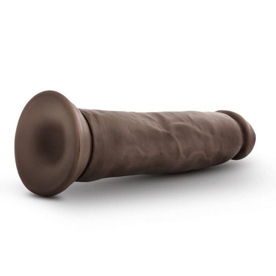 Dr. Skin 9.5 inch Realistic Cock with Suction Cup In Brown
