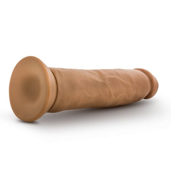 Dr. Skin 9.5 inch Realistic Cock with Suction Cup In Mocha