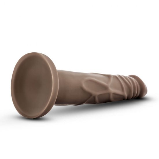 Dr Skin Basic Realistic 7.5 inch Cock with Suction Cup Chocolate