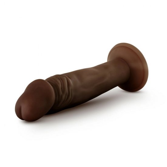 Dr. Skin Plus 6 inch Posable Dildo In Chocolate
