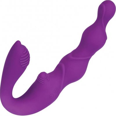 Evolved Come Together Rechargeable Strapless Strap-On In Purple