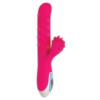 Evolved Love Spun Silicone Rechargeable Rabbit Style Vibrator