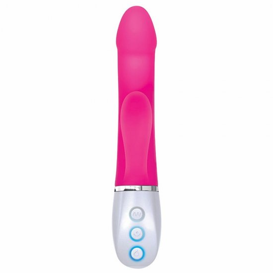 Evolved Sweet Heat G-Spot Warming Rabbit Style Vibrator In Pink
