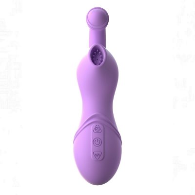 Fantasy For Her Tease N' Please-Her Suction Vibe In Purple