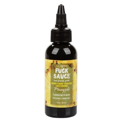 Fuck Sauce Flavored Water Based Lubricant In Pineapple 2 Oz