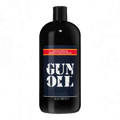 Gun Oil Premium Silicone Personal Lubricant 32 Oz
