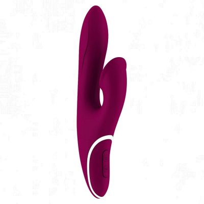 HIKY Rabbit Silicone Vibrator with Advanced Suction In Mauve