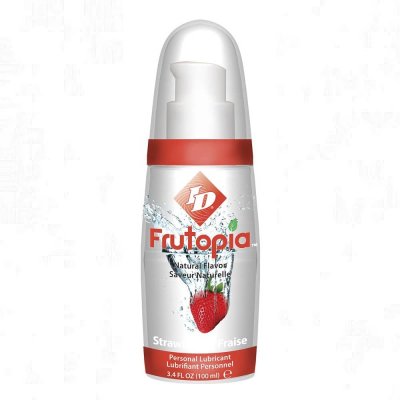 ID Frutopia Naturally Flavored Lubricant In Strawberry 3.4 Oz
