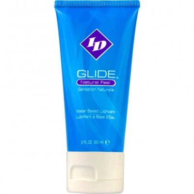 ID Glide Natural Feel Personal Water Based Lubricant 2 Oz Tube