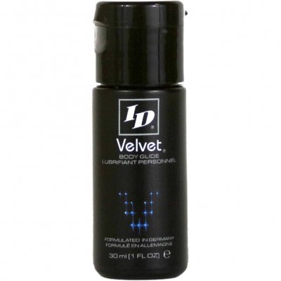ID Velvet Body Glide Silicone Based Personal Lubricant 1 Oz