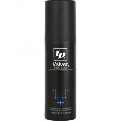 ID Velvet Body Glide Silicone Based Personal Lubricant 4.2 Oz