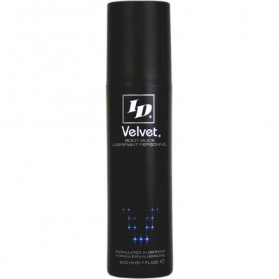 ID Velvet Body Glide Silicone Based Personal Lubricant 6.7 Oz