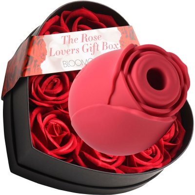 Inmi Bloomgasm The Rose Lover's Clit Suction Gift Box In Red