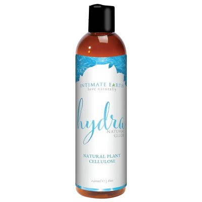Intimate Earth Hydra Natural Glide Water Based Lubricant 8 Oz