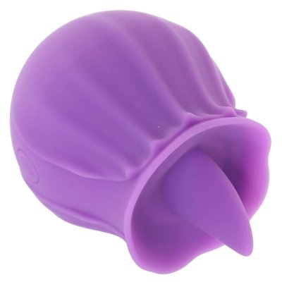 Inya The Kiss Rechargeable Tongue Stimulator In Purple