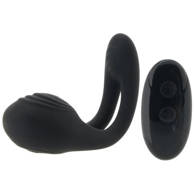Inya Utopia Rechargeable Couple's Vibe with Remote In Black