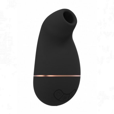 Irresistible Kissable Rechargeable Clitoral Stimulator In Black