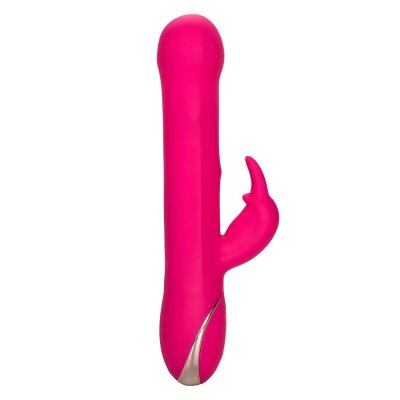 Jack Rabbit Signature Silicone Beaded Rabbit Vibrator In Pink