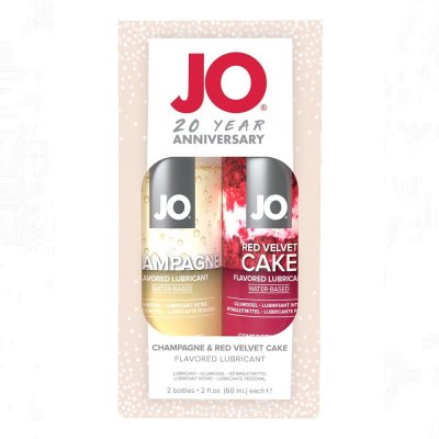 JO 20 Year Anniversary Champagne & Red Velvet Cake Flavored Lube
