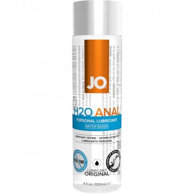 JO H2O Anal Personal Water Based Lubricant 4 Oz