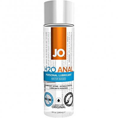 JO H2O Anal Personal Water Based Lubricant 8 Oz