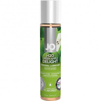 JO H2O Green Apple Flavored Personal Lubricant 1 Oz