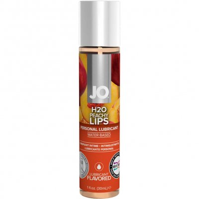 JO H2O Peachy Lips Flavored Personal Lubricant 1 Oz