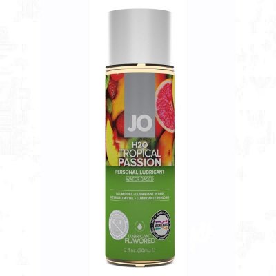 JO H2O Tropical Passion Flavored Personal Lubricant 2 Oz