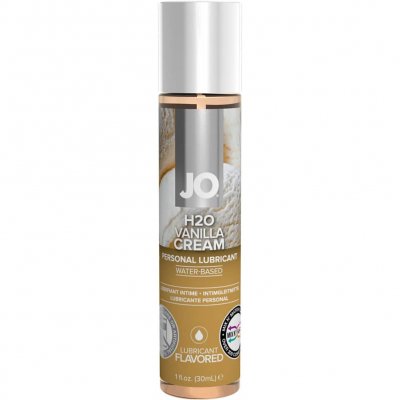 JO H2O Vanilla Cream Flavored Personal Lubricant 1 Oz