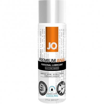 JO Premium Anal Cooling Silicone Personal Lubricant 2 Oz